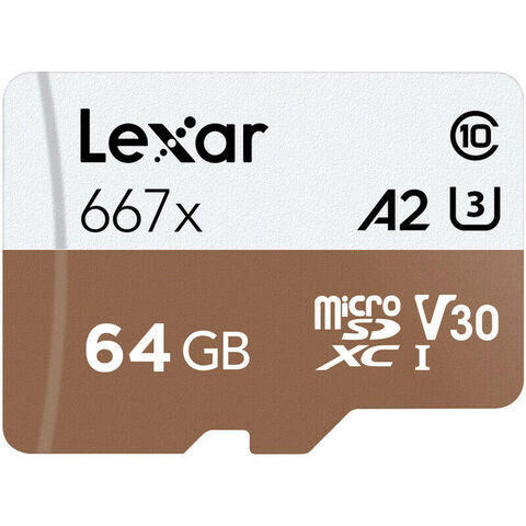 Carte Micro Sdxc 128go 667x Lexar